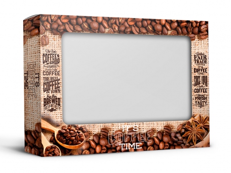 Подарочная коробка "Кофе" арт. 21-17 ― Тaко-Текстиль