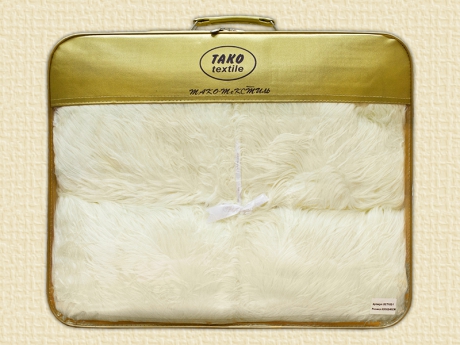 Упаковка мехового покрывала "Шкура яка" ― Тaко-Текстиль