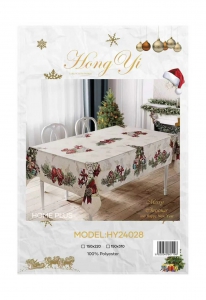 Скатерть гобеленовая "Новогодняя" 150*220 Арт.24-028