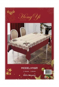 Скатерть гобеленовая "Новогодняя" 150*220 Арт.24-681