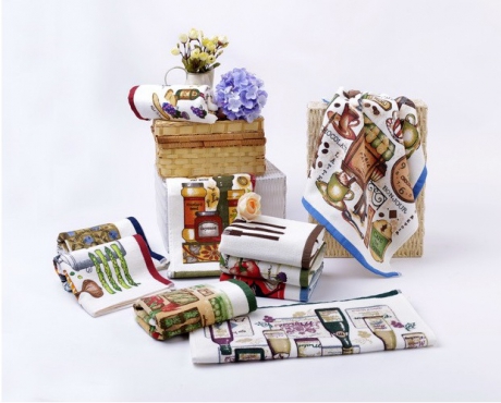 Махровое полотенце "Кухня" арт. 18AB-2 ― Тaко-Текстиль