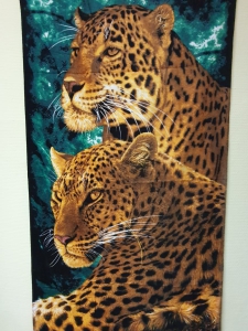 Пляжное полотенце "Леопарды" арт.1659