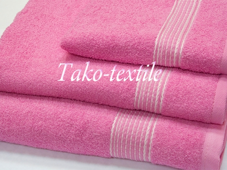 Комплект махровый из 3-х арт. 224 (розовый) ― Тaко-Текстиль