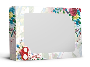Подарочная коробка "8 марта" арт. 24-17