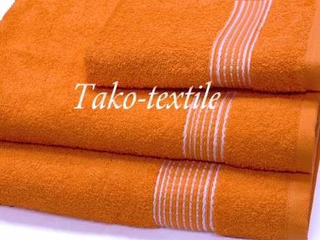 Комплект махровый из 3-х арт. 302 (оранжевый) ― Тaко-Текстиль