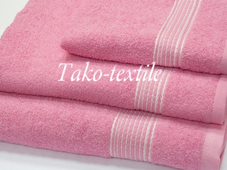 Комплект махровый из 3-х арт. 312 (пастельно-розовый) ― Тaко-Текстиль