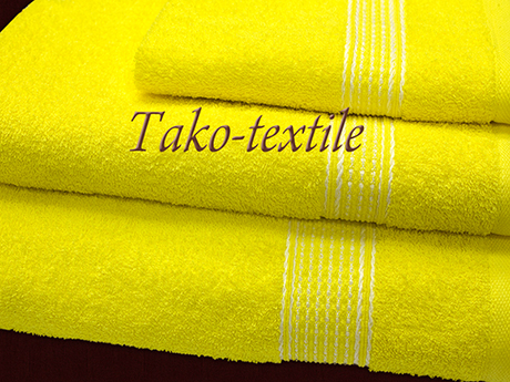 Комплект махровый из 3-х арт. 401 (жёлтый) ― Тaко-Текстиль