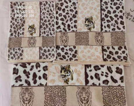 Полотенце махровое "Тигрята" Арт.42-01 ― Тaко-Текстиль