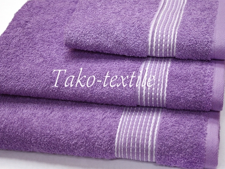 Комплект махровый из 3-х арт. 707 (лиловый) ― Тaко-Текстиль
