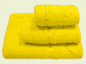 Комплект махровый из трех арт. 860 (цв. 401 - жёлтый)