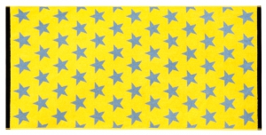 Полотенце махровое "Звезды" Арт.23-1 Желтое