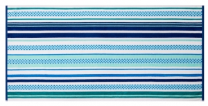 Полотенце махровое "Полоски" арт.23-2 синий