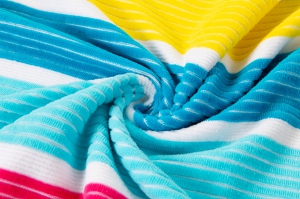 Полотенце махровое "Полоски" арт.23-2 розовый