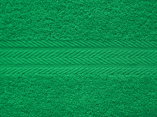 Полотенце однотонное (цвет: ярко-зелёный) ― Тaко-Текстиль