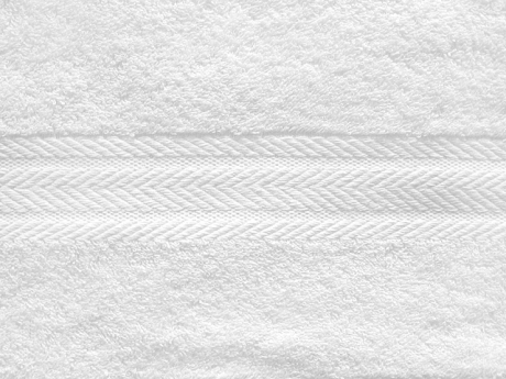 Полотенце белое однотонное ― Тaко-Текстиль
