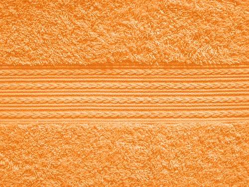 Полотенце однотонное (цвет: оранжевый) ― Тaко-Текстиль