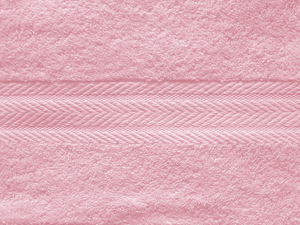 Полотенце однотонное (цвет: светло-розовый)