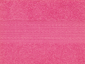 Полотенце однотонное (цвет: малиновый)