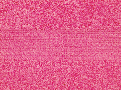 Полотенце однотонное (цвет: малиновый) ― Тaко-Текстиль