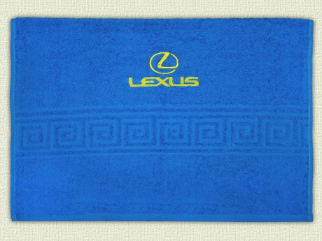 Полотенце с эмблемой Lexus ― Тaко-Текстиль