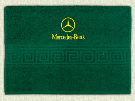 Полотенце с эмблемой Mercedes-Benz ― Тaко-Текстиль
