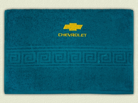 Полотенце с эмблемой Chevrolet ― Тaко-Текстиль