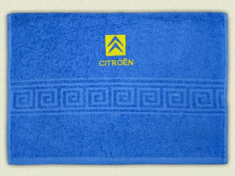 Полотенце с эмблемой Citroёn ― Тaко-Текстиль