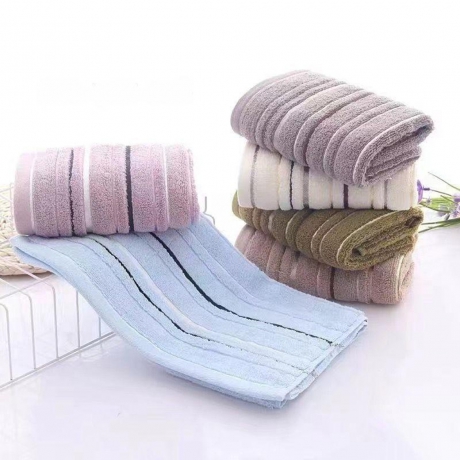 Полотенце махровое "Бенгальские полоски" Арт.88-220 ― Тaко-Текстиль