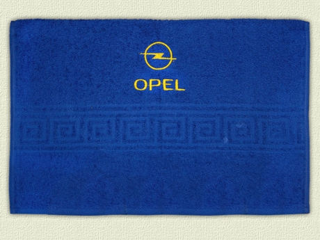 Полотенце с эмблемой Opel ― Тaко-Текстиль