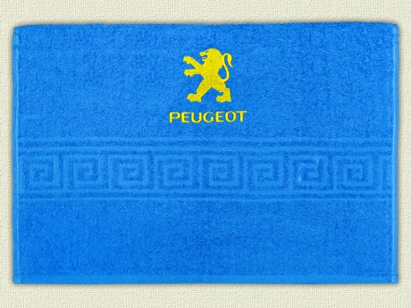 Полотенце с эмблемой Peugeot Арт.999 ― Тaко-Текстиль