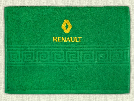 Полотенце с эмблемой Renault Арт.999 ― Тaко-Текстиль