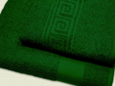 Махровое полотенце арт. 513 (цвет - хаки) ― Тaко-Текстиль