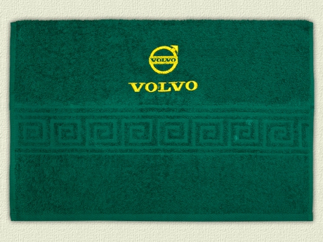 Полотенце с эмблемой Volvo ― Тaко-Текстиль